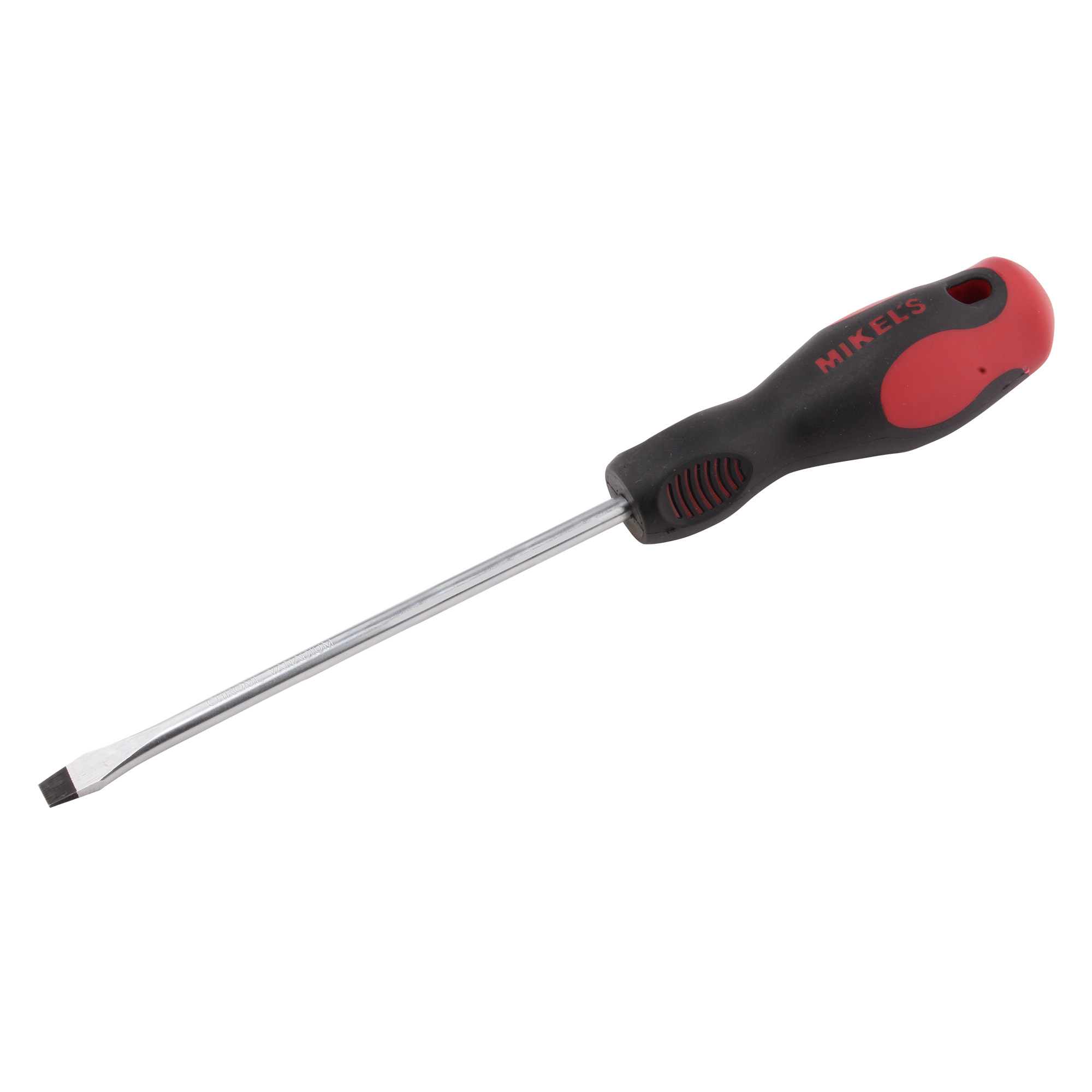 MIKELS DPB-146 Desarmador plano 1/4” x 6” cromo vanadio magnetizado - Imagen 2