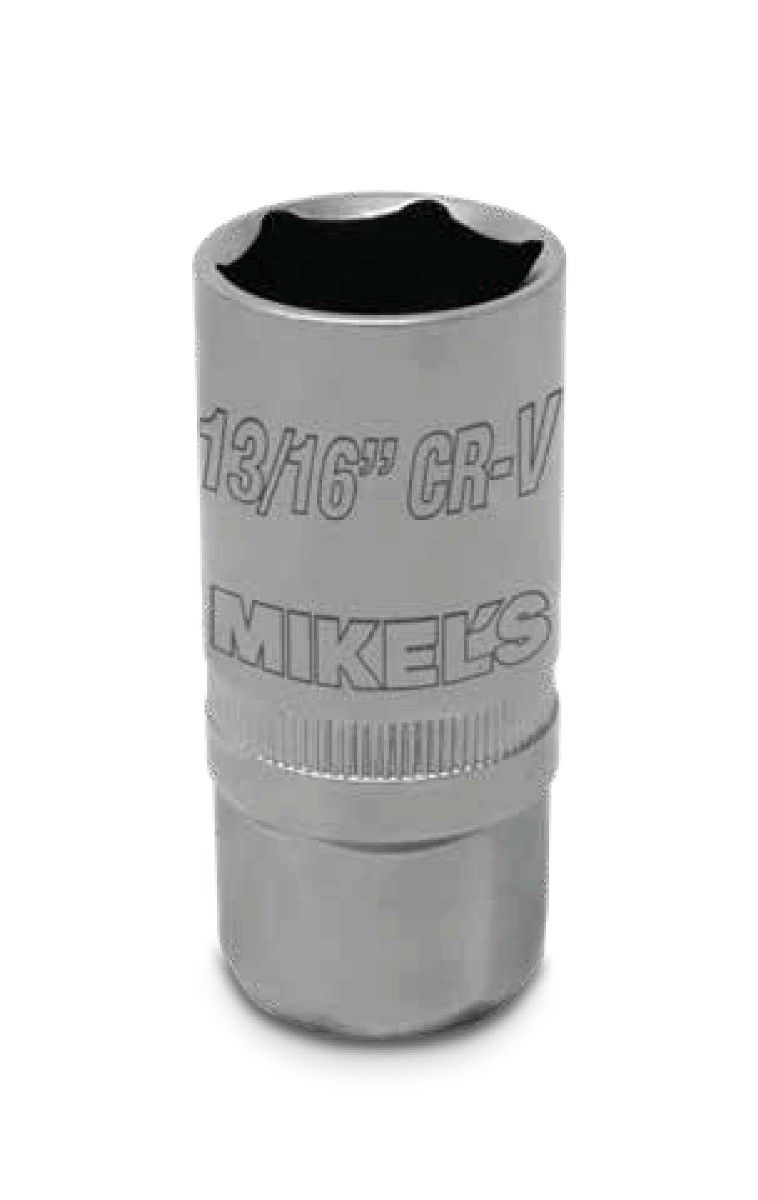 MIKELS DPB-382 Dado para bujía 6 puntas 3/8” X 13/16”