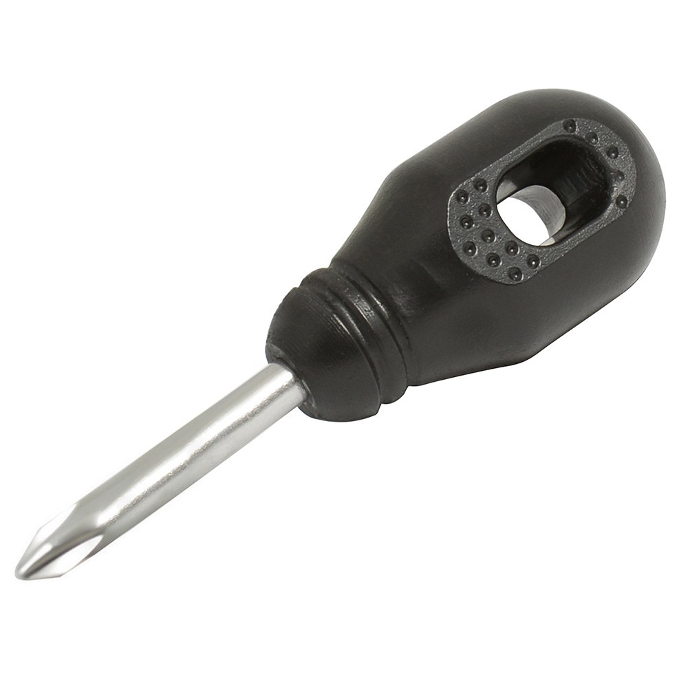 Destornillador con mango negro, tipo trompo punta Phillips #2 x 1-3/8" Foy