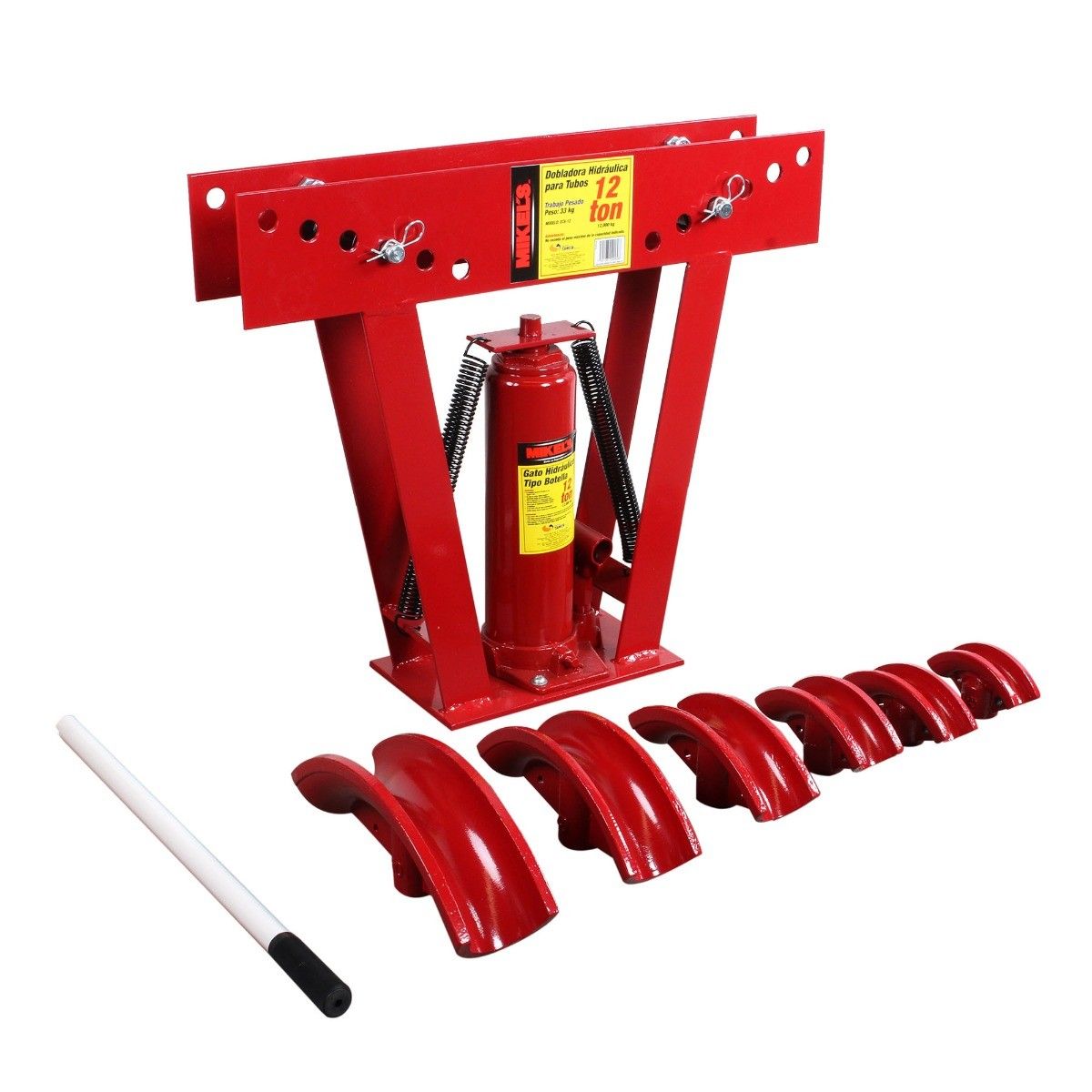 MIKELS DTA-12 Dobladora para tubo hidráulica (12 ton)