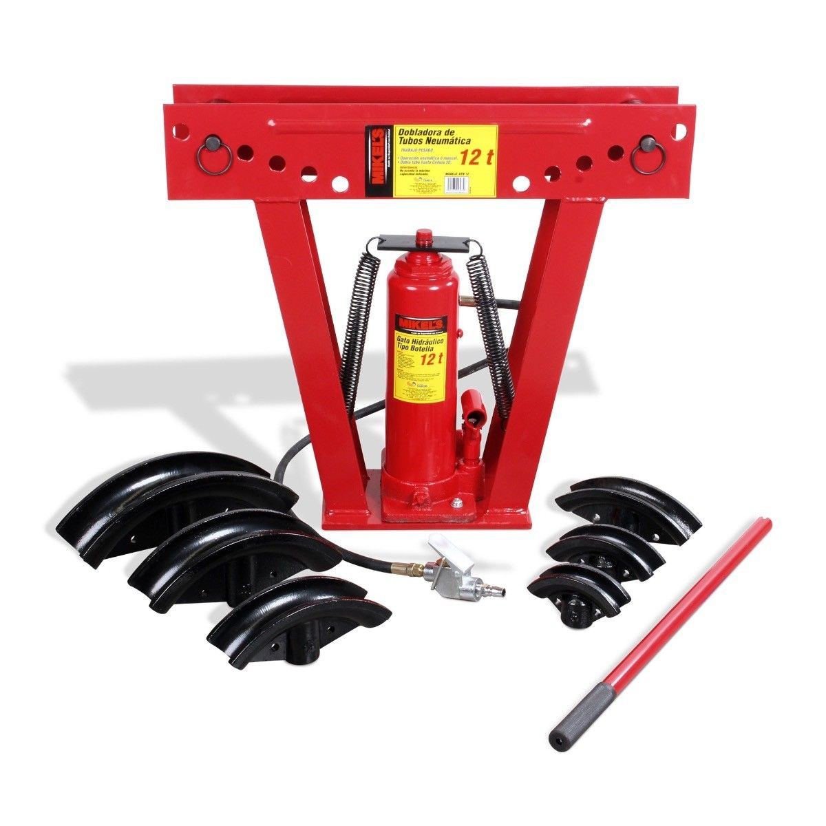 MIKELS DTN-12 Dobladora para tubo neumática (12 ton)