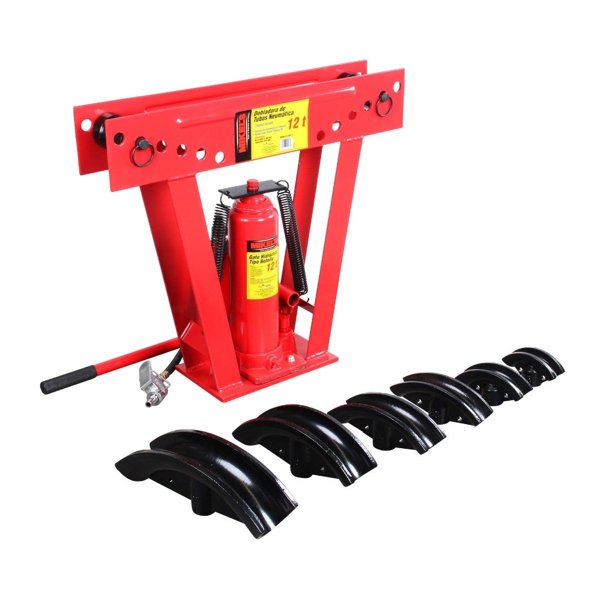 MIKELS DTN-12 Dobladora para tubo neumática (12 ton) - Imagen 2