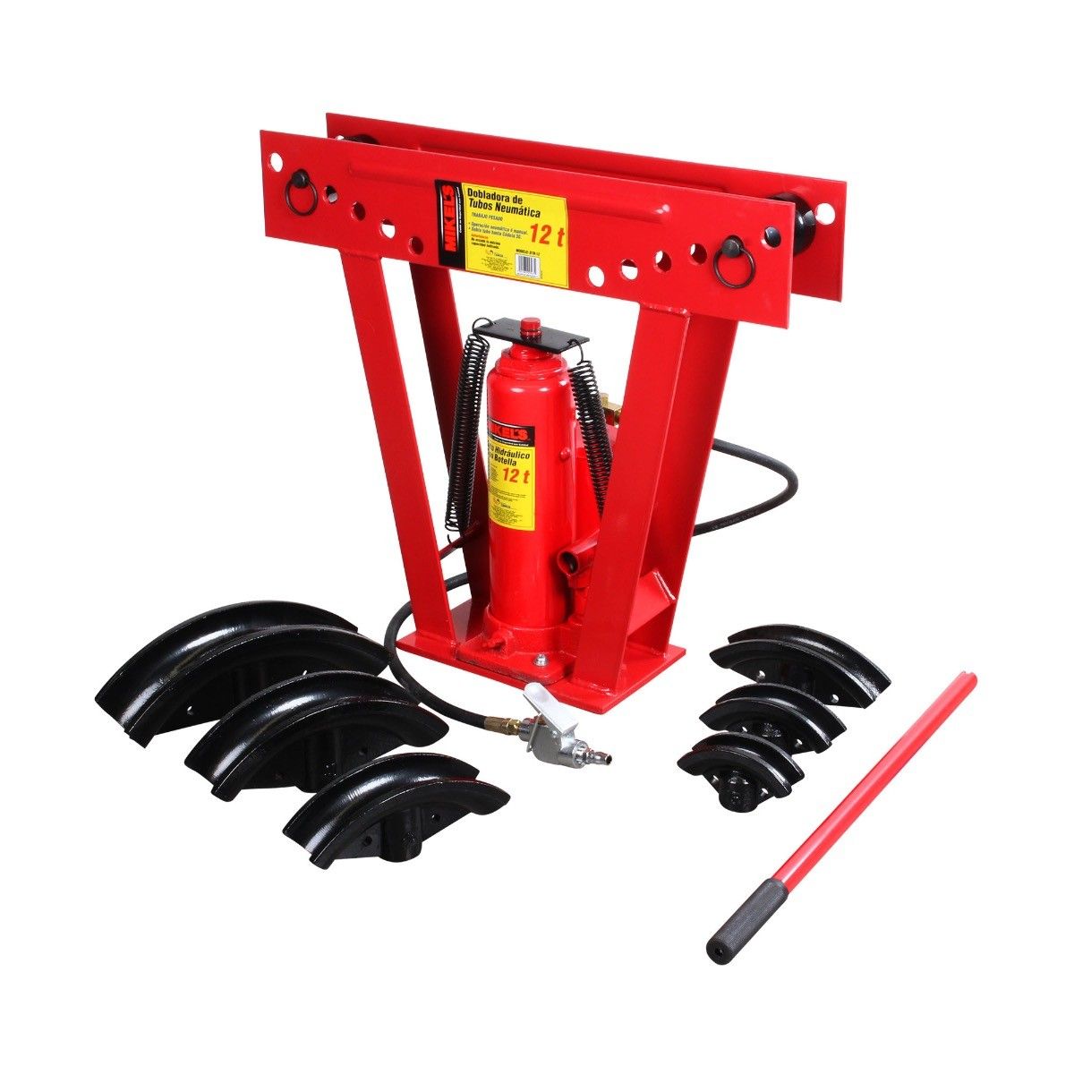 MIKELS DTN-12 Dobladora para tubo neumática (12 ton) - Imagen 3