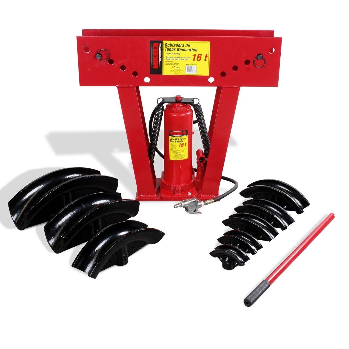 MIKELS DTN-16 Dobladora para tubo neumática (16 ton)