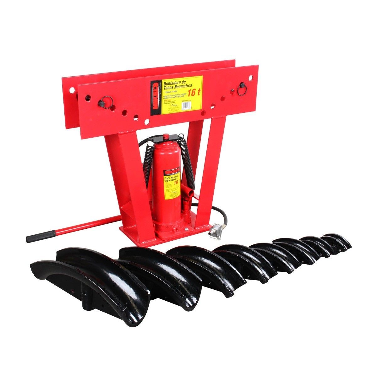 MIKELS DTN-16 Dobladora para tubo neumática (16 ton) - Imagen 2
