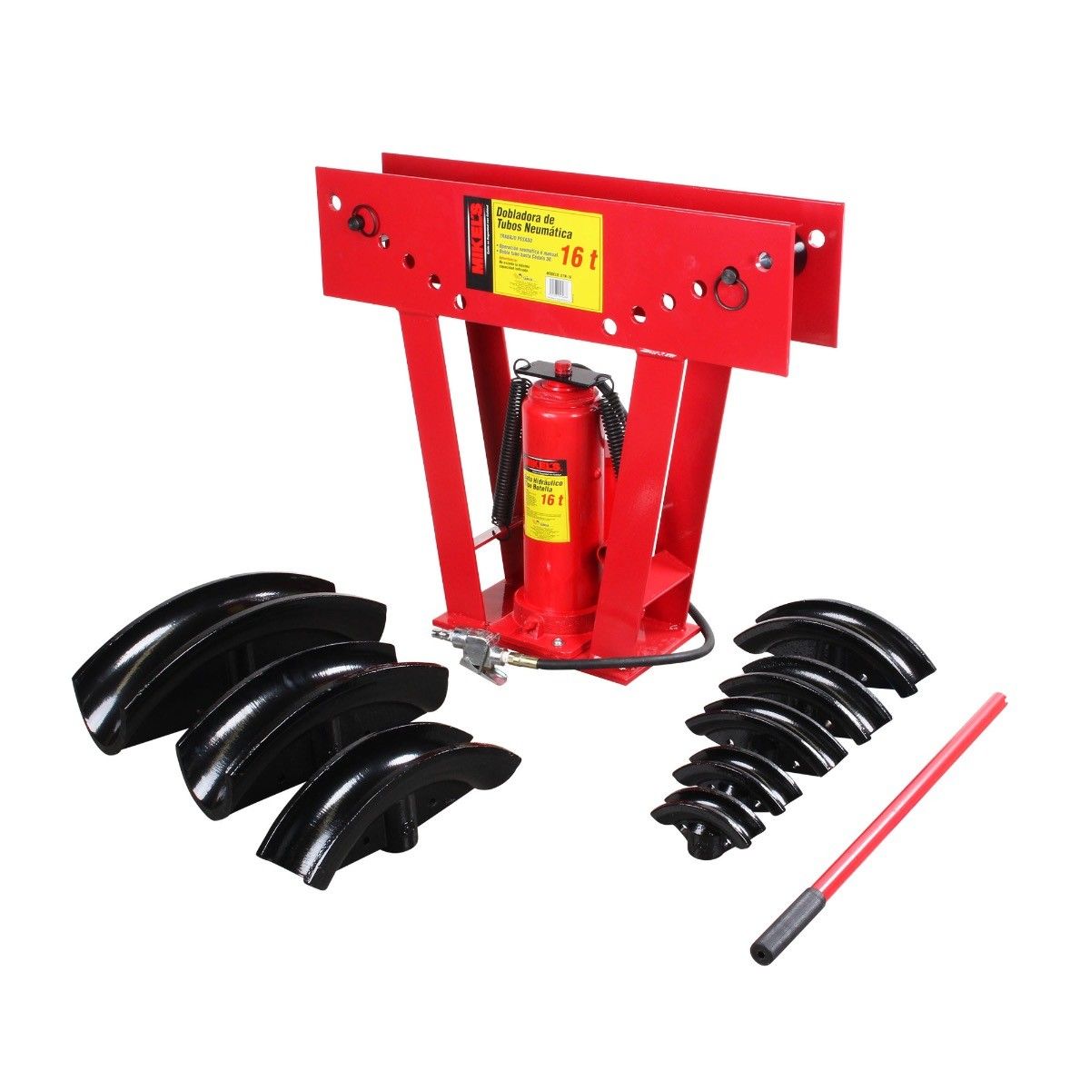 MIKELS DTN-16 Dobladora para tubo neumática (16 ton) - Imagen 3
