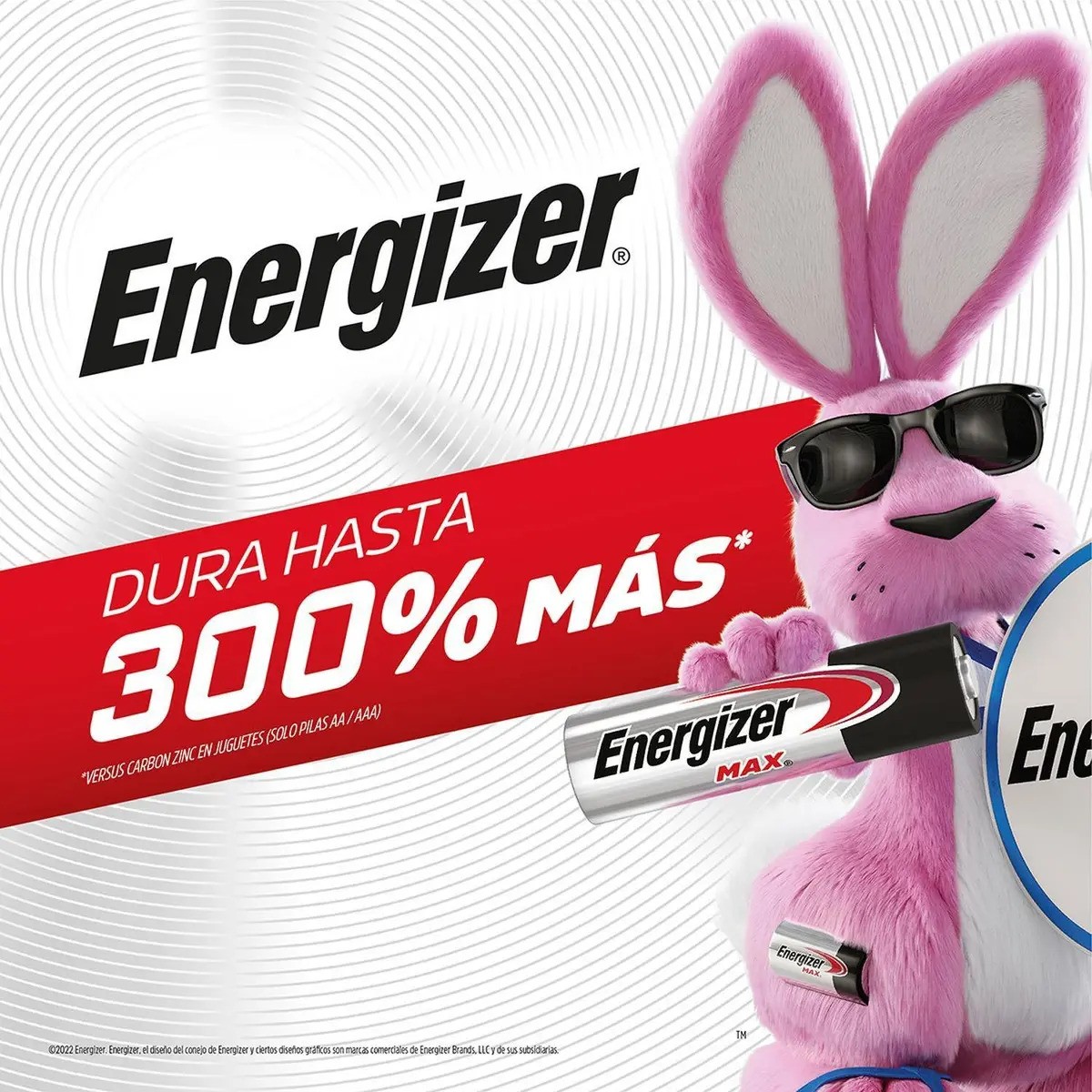 Pila alcalina Energizer® "AA",  4 piezas Surtek - Imagen 3