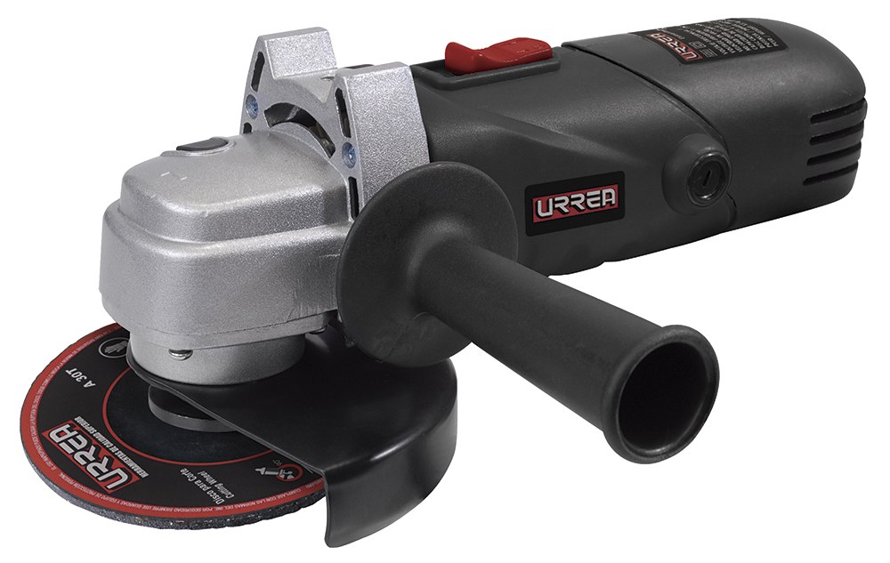 Mini esmeriladora angular 4-1/2" 900 W 120 V, 11000 RPM Urrea