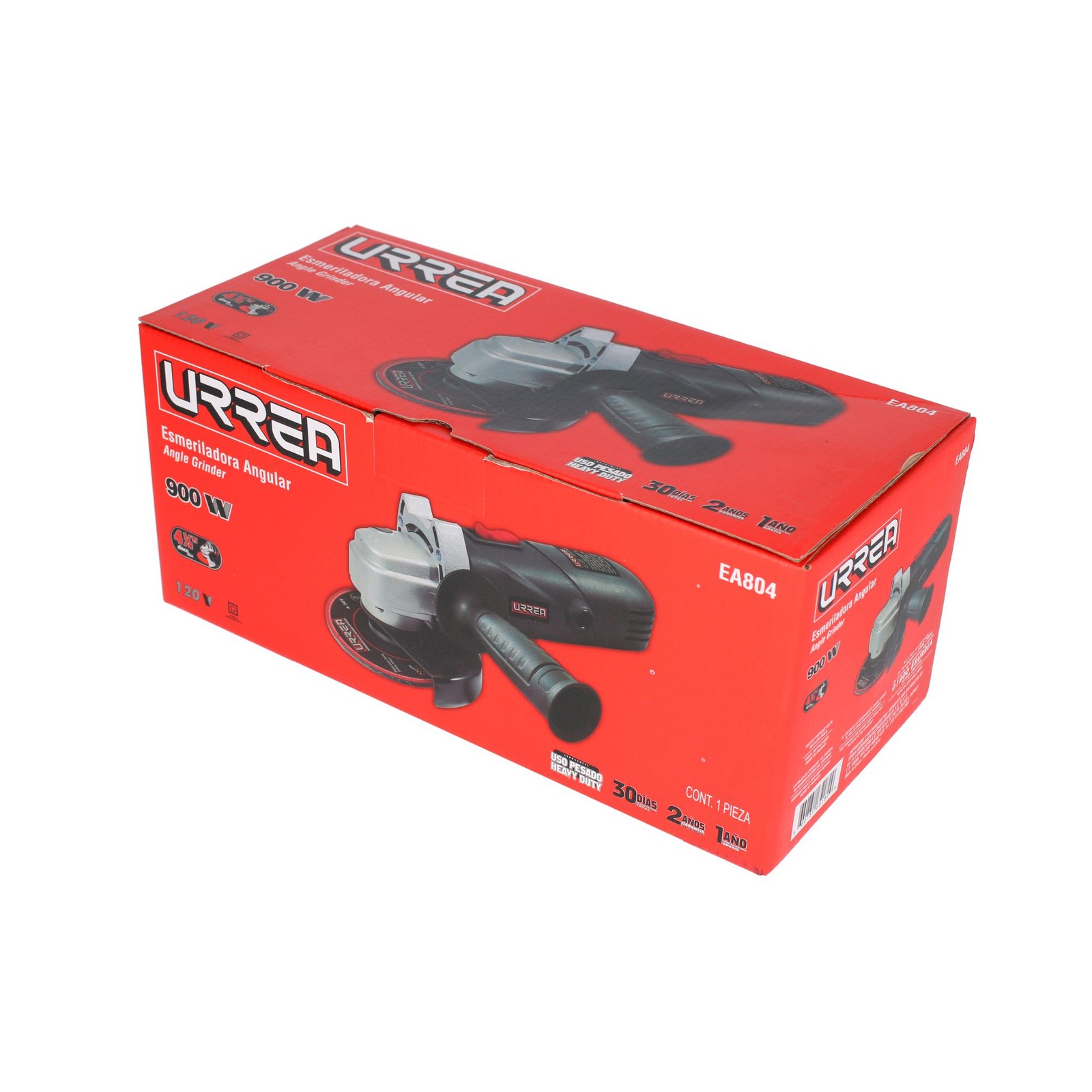 Mini esmeriladora angular 4-1/2" 900 W 120 V, 11000 RPM Urrea - Imagen 2