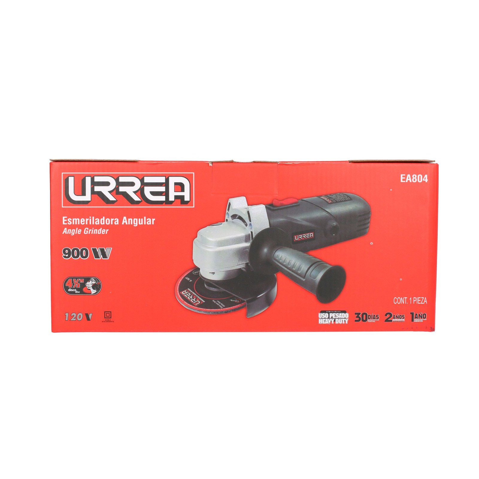 Mini esmeriladora angular 4-1/2" 900 W 120 V, 11000 RPM Urrea - Imagen 3
