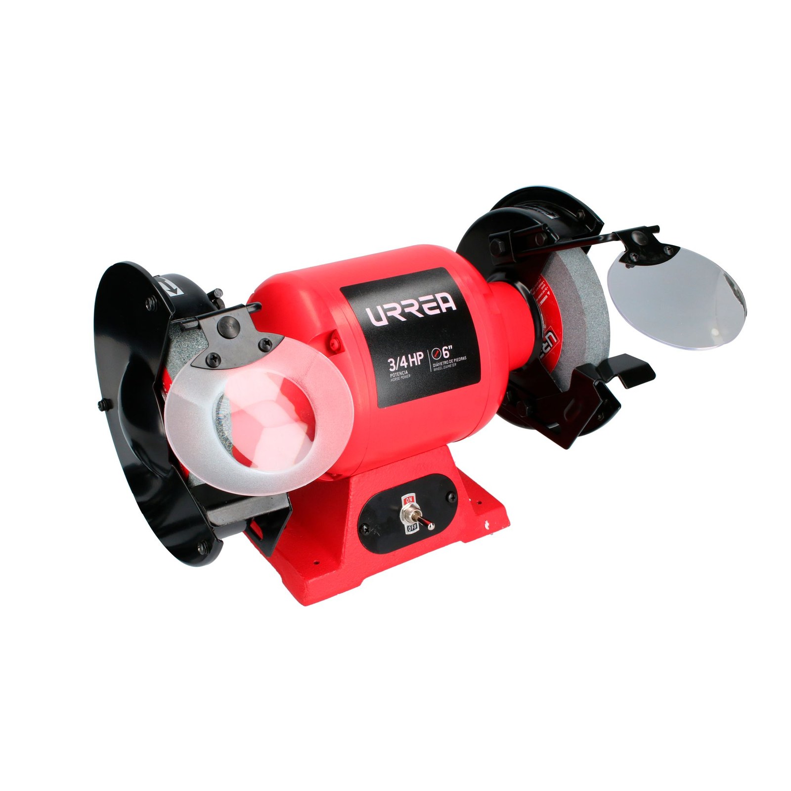 Esmeril de banco 6" 3/4 HP 570 W 127 V, 3450 RPM Urrea - Imagen 2
