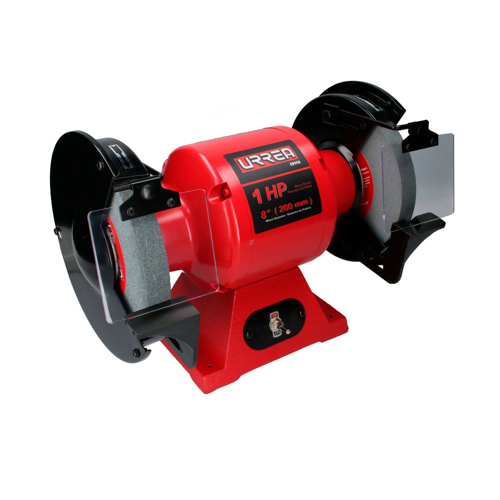 Esmeril de banco 8" 1 HP 750 W 127 V, 3450 RPM Urrea - Imagen 2
