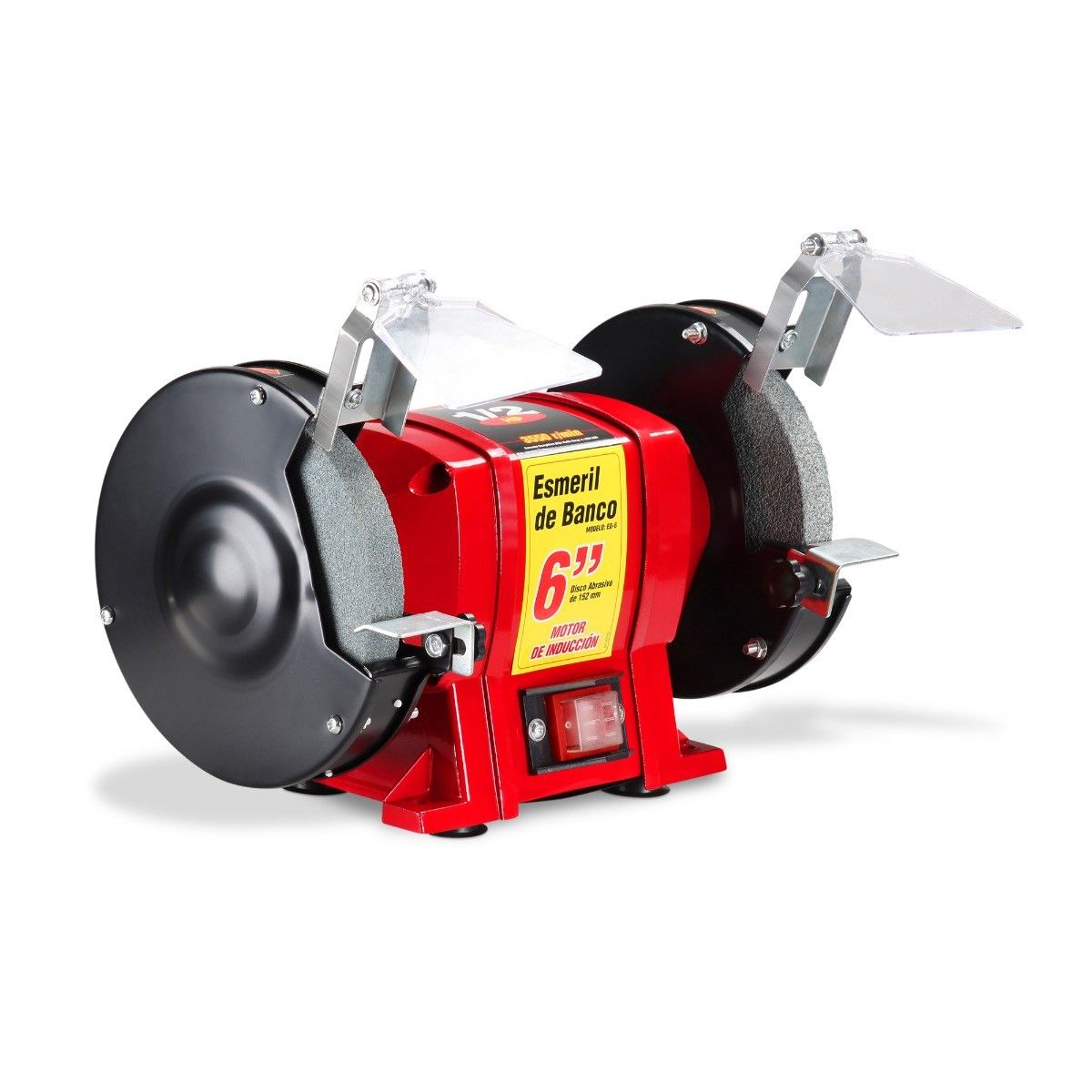 MIKELS ED-6 Esmeril de Banco 6” (1/2 HP, 250 W, 3.450 RPM)
