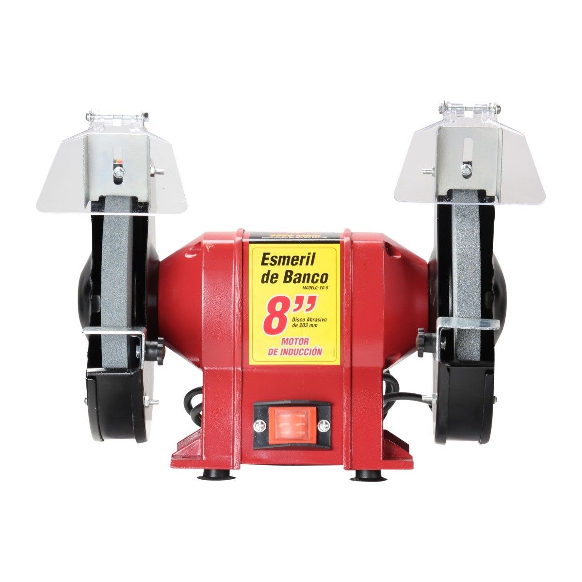 MIKELS ED-8 Esmeril de Banco 8” (3/4 HP, 400 W, 3.450 RPM) - Imagen 2