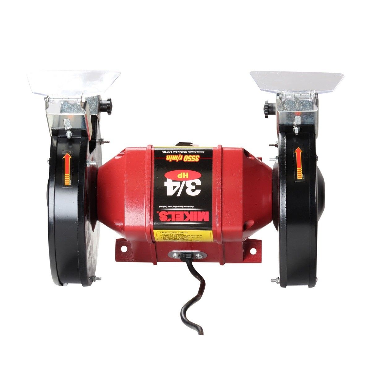 MIKELS ED-8 Esmeril de Banco 8” (3/4 HP, 400 W, 3.450 RPM) - Imagen 3