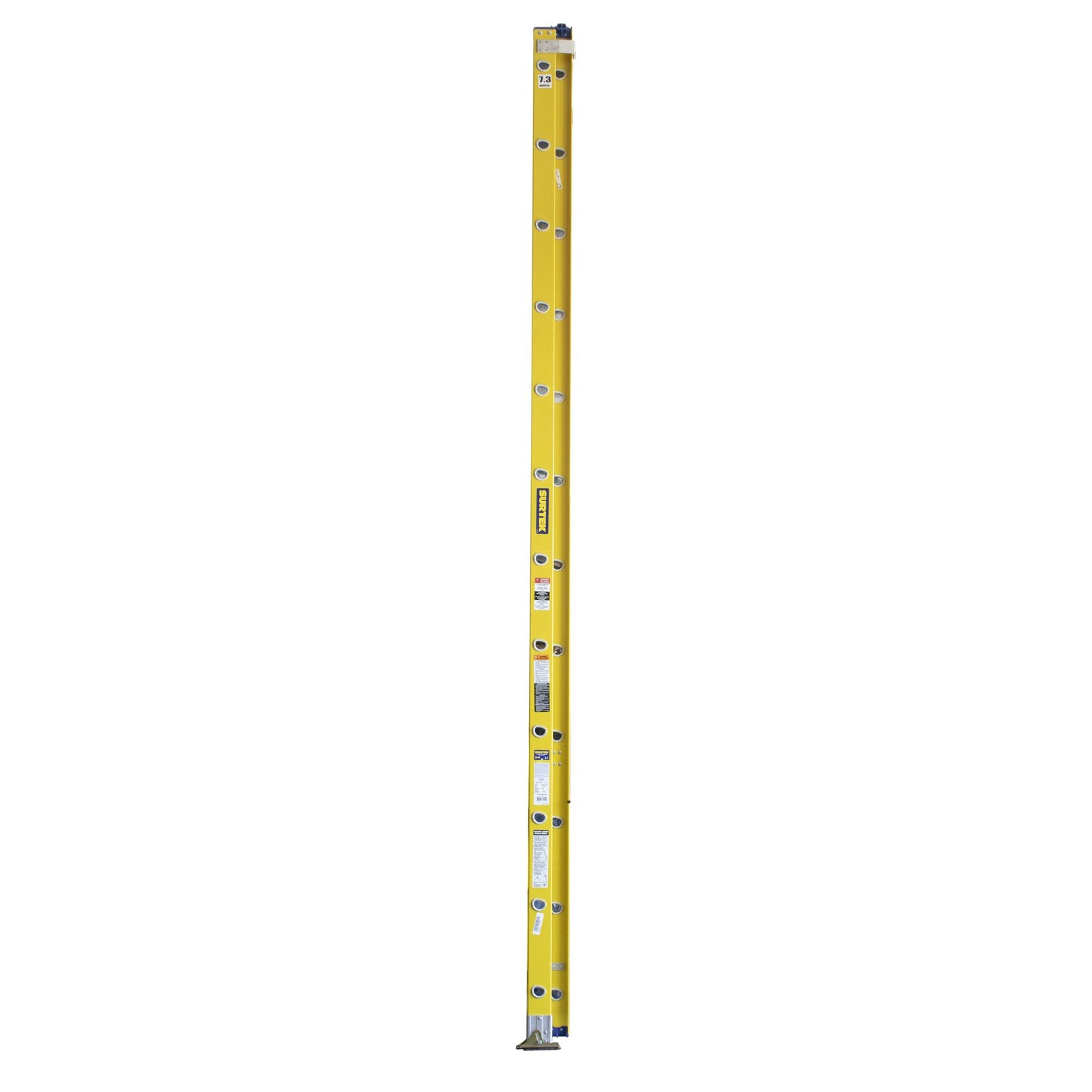 Escalera de extensión tipo II de fibra de vidrio con 24  peldaños Surtek - Imagen 2