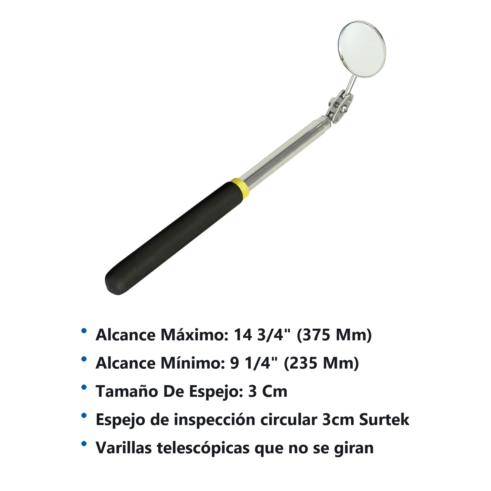 Espejo de inspección circular 3 cm Surtek - Imagen 2