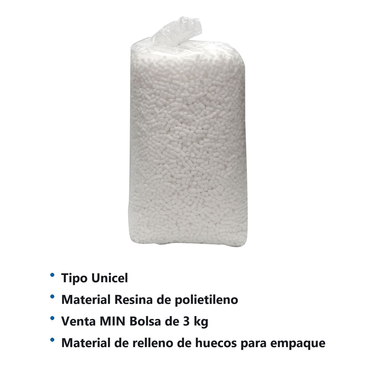 BOLSA CACAHUATE UNICEL BOLSA DE 3 KG. - Imagen 2