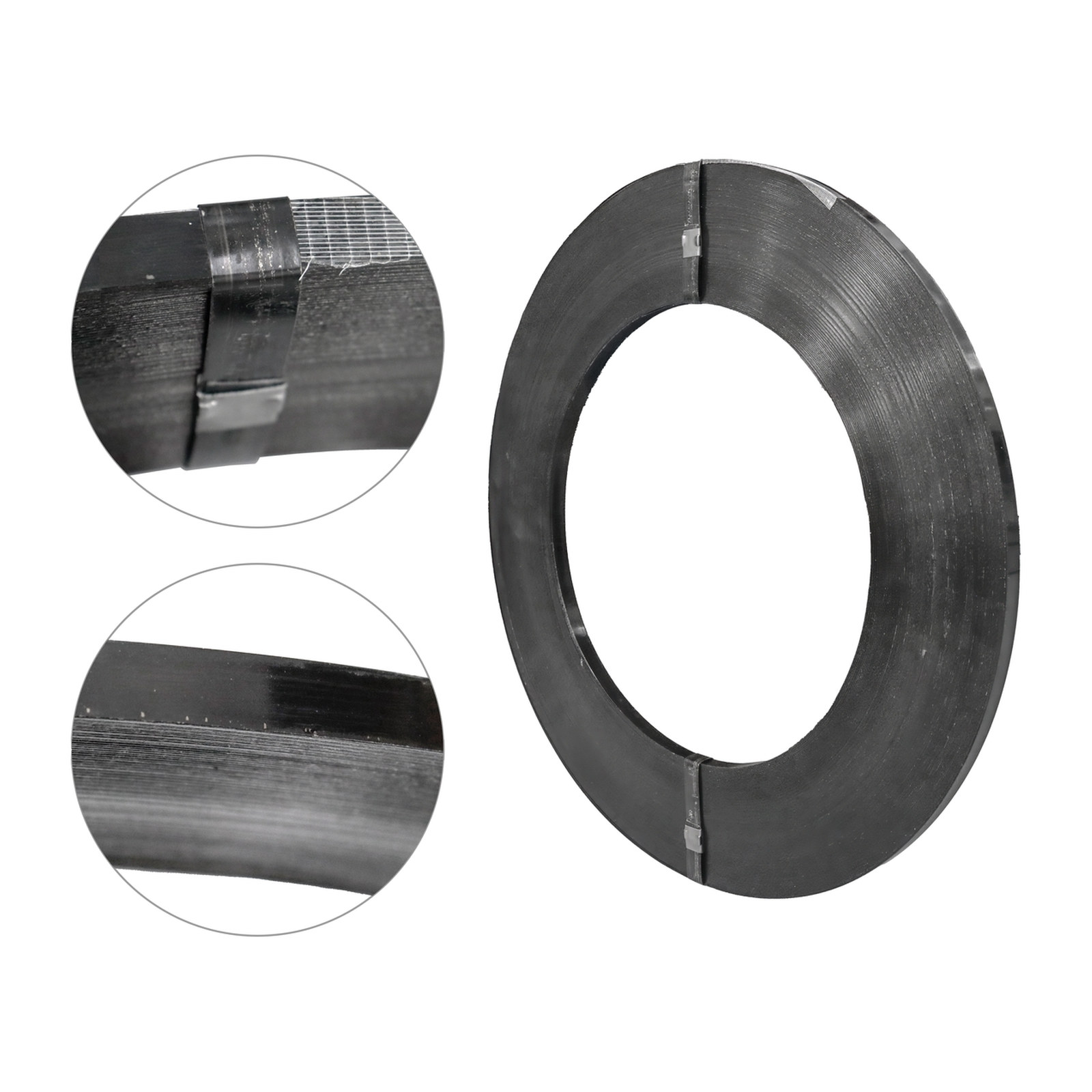 FLEJE DE ACERO NEGRO INDUSTRIAL 1/2" X 0.023" X 315 m PAVONADO APROX. ROLLO DE 18KG - Imagen 2