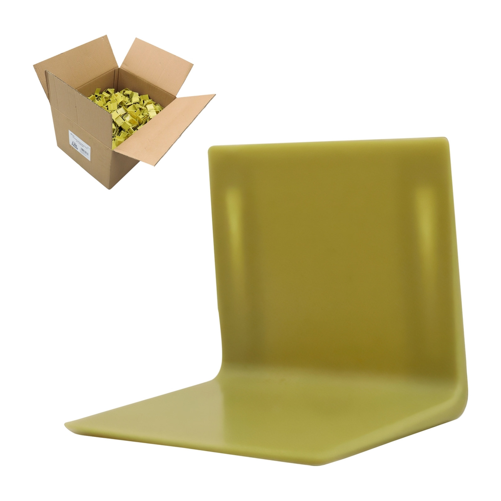 ESQUINERO PROTECTOR DE FLEJE 3/4" (Precio x caja C/2000 piezas)
