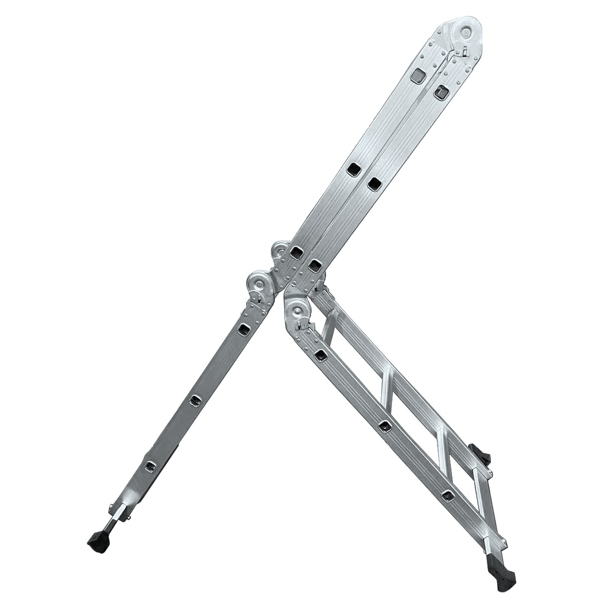Escalera multiposiciones tipo III de aluminio con 12 peldaños Surtek - Imagen 3