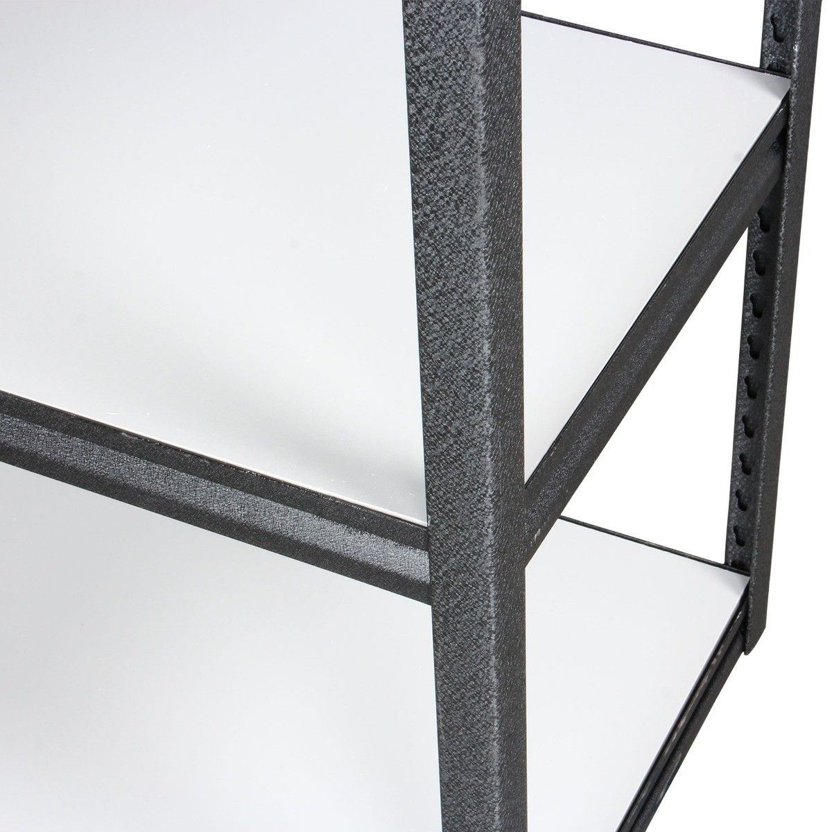 MIKELS EMA-4824 Estante para almacenaje metálico (48” x 18”) 5 repisas (2,500 kgs) - Imagen 3
