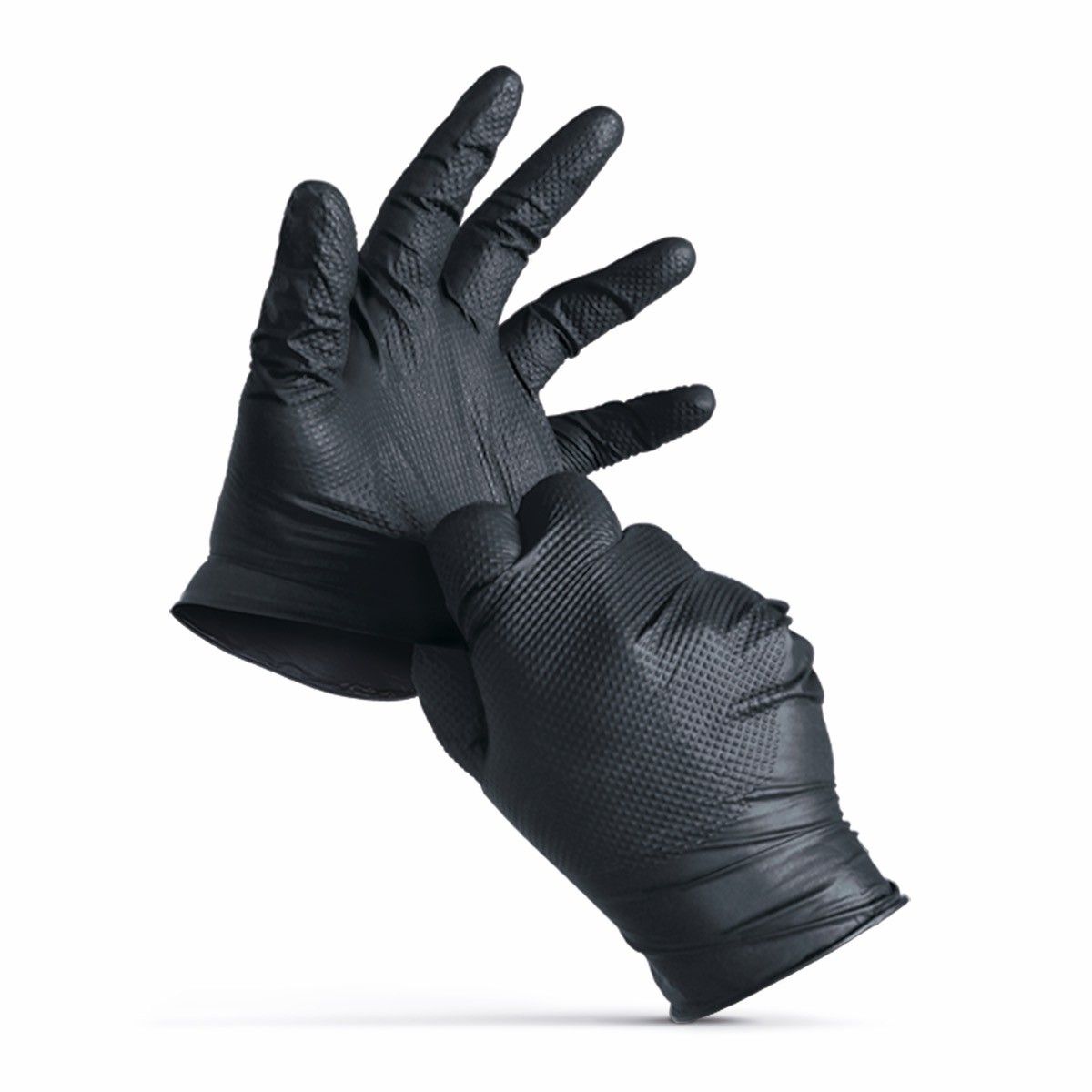 TITAN EPPG-25GM Guantes de nitrilo desechables, caja con 100 pzas (M/G)