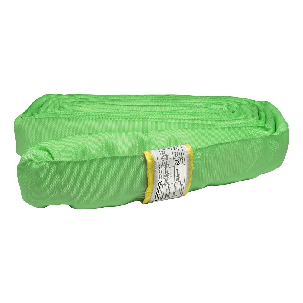 Eslinga de poliéster redonda sin fin verde 3 m Urrea