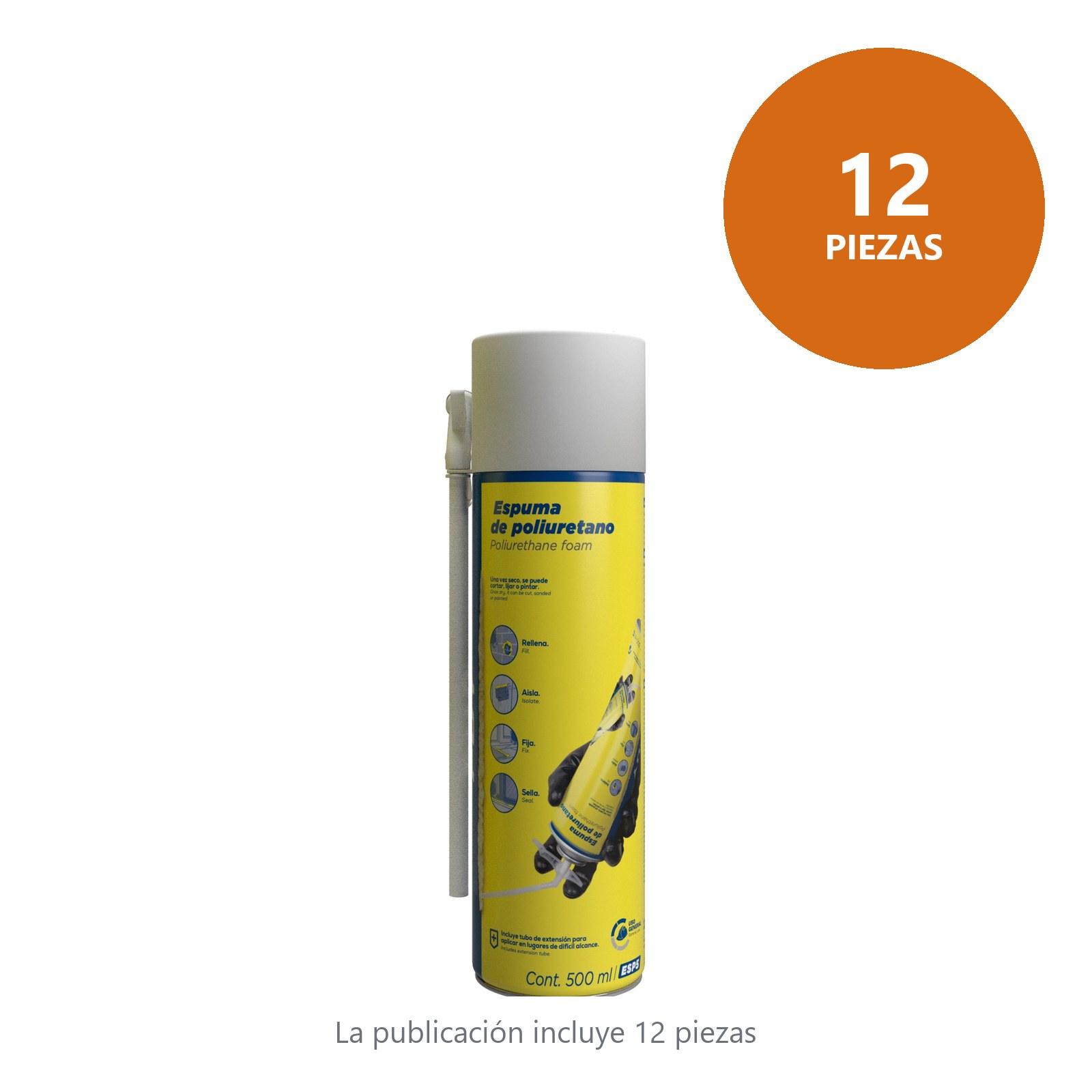 Espuma de poliuretano 500 ml Foy - Imagen 2