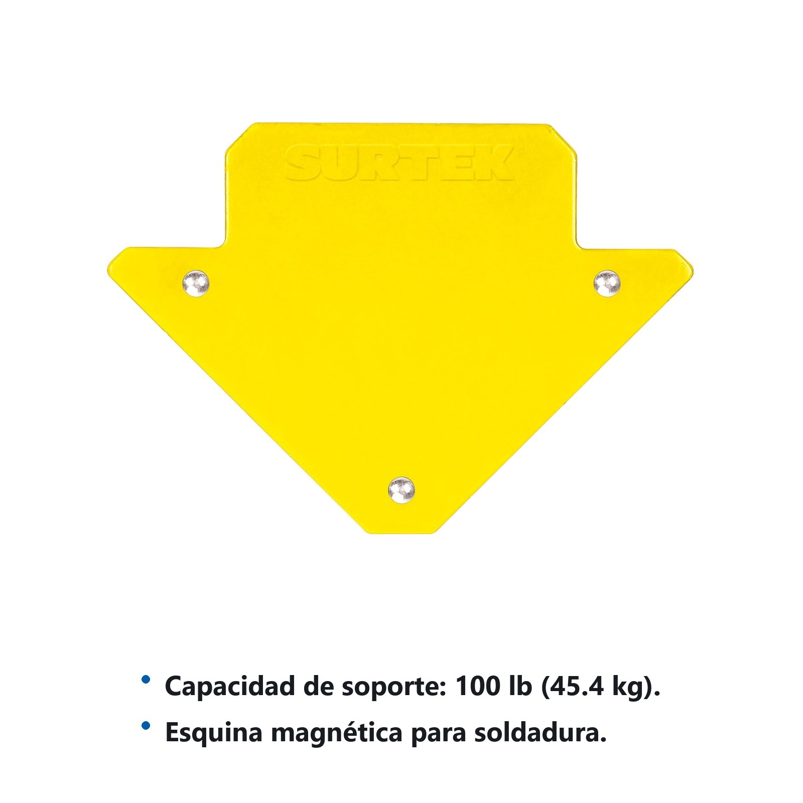 Esquina magnética para soldar 5-5/8", 100 lb Surtek - Imagen 2