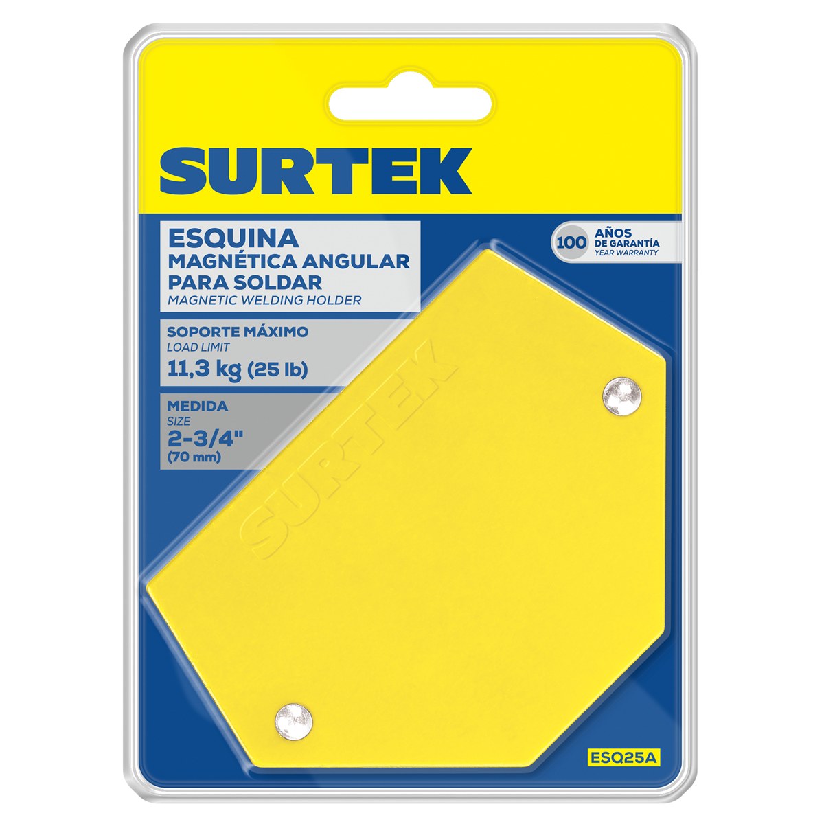 Esquina magnética para soldar multiangular 2-3/4", 25 lb Surtek - Imagen 2