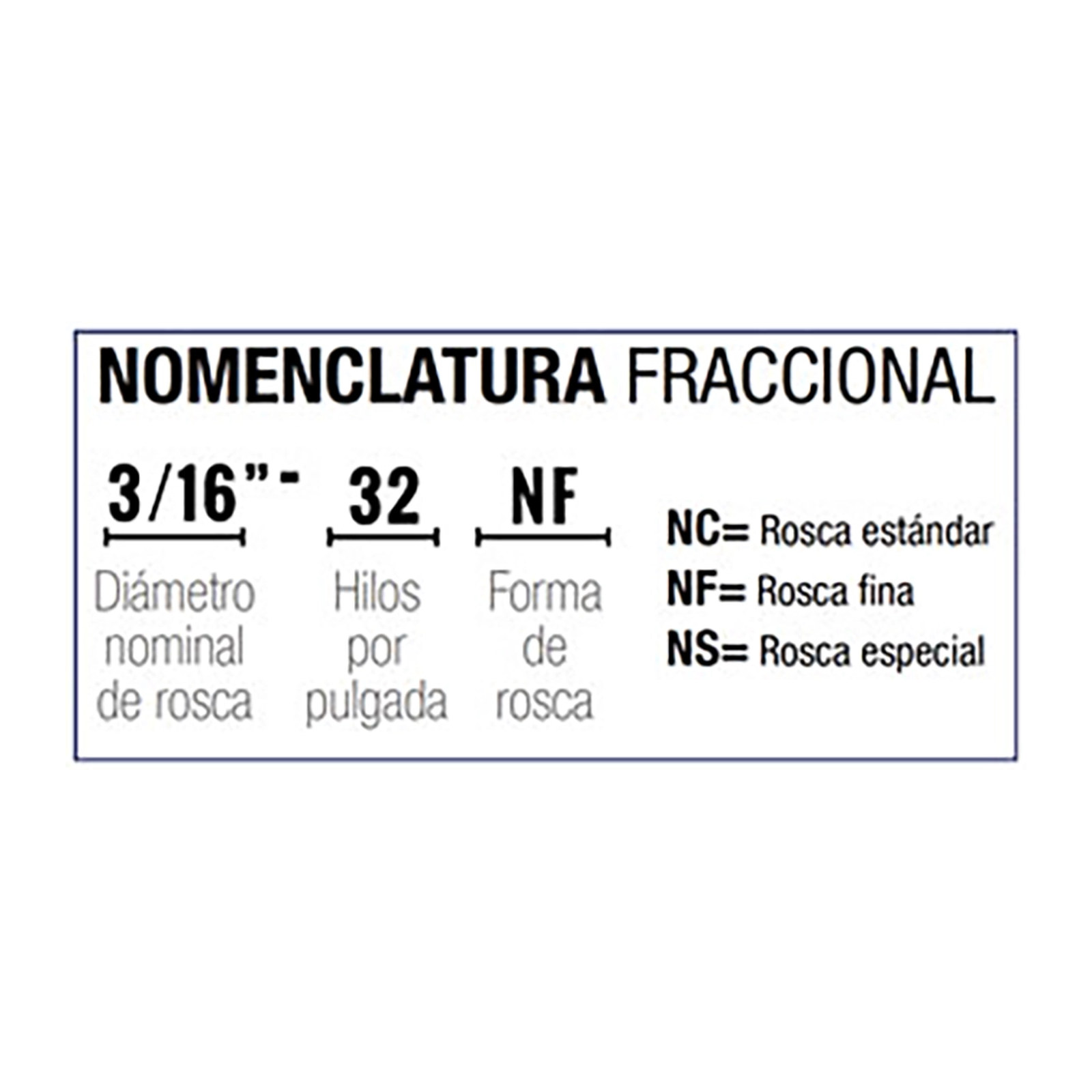 JUEGO 3 MACHUELOS AAC 3/16-32"  NF - Imagen 4