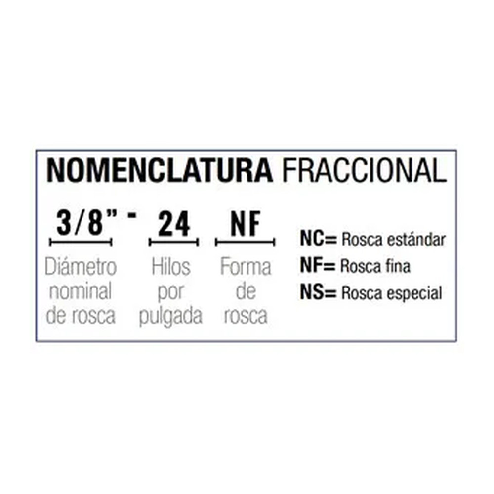 Juego de 3 Machuelos AAC 3/8"-24 NF - Imagen 4