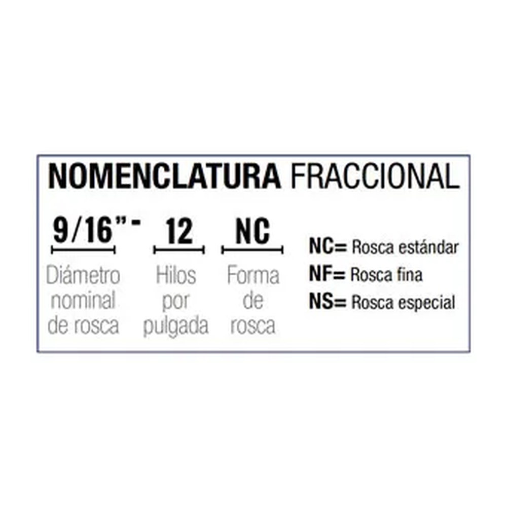 Juego de 3 Machuelos AAC 9/16"-12 NC - Imagen 4