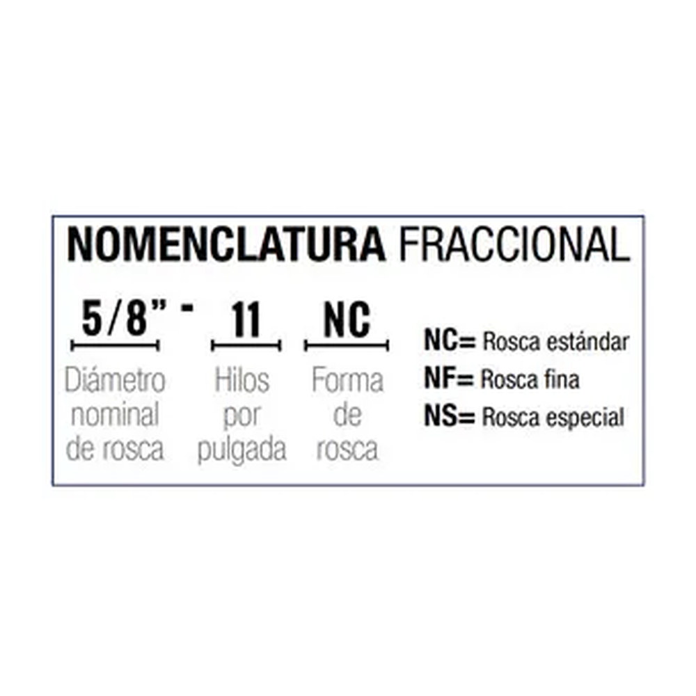 Juego de 3 Machuelos AAC 5/8"-11 NC - Imagen 4