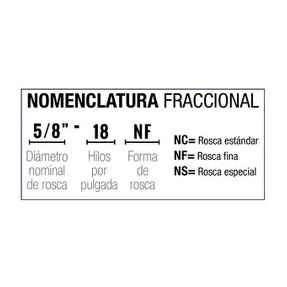 Juego de 3 Machuelos AAC 5/8"-18 NF - Imagen 4