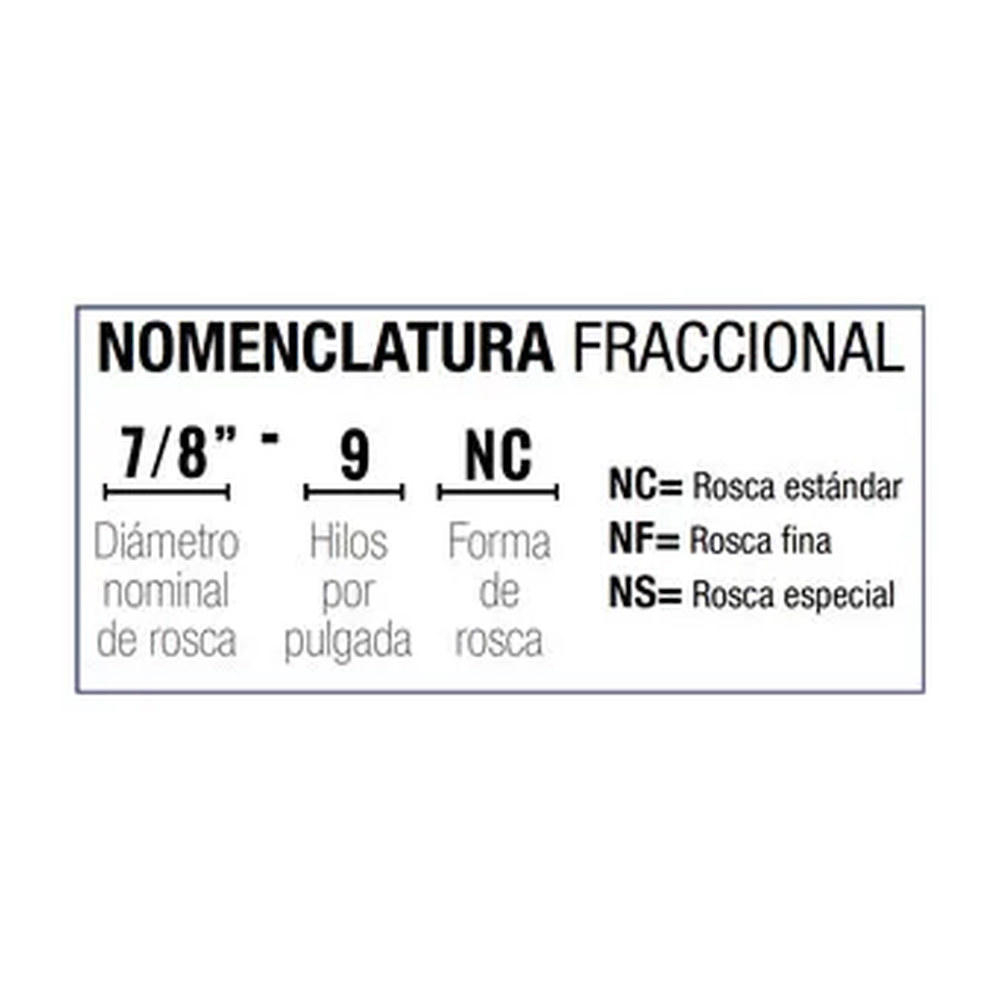 Juego de 3 Machuelos AAC 7/8"-9 NC - Imagen 4