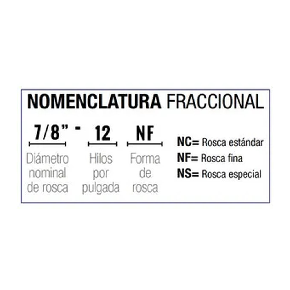 Juego de 3 Machuelos AAC 7/8"-14 NF - Imagen 4