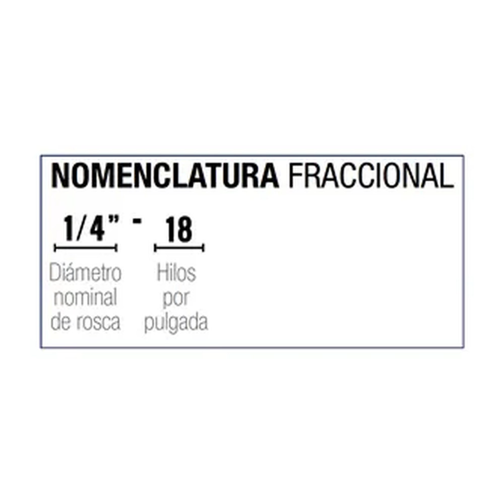 MACHUELO NPT 1/4"-18 AAC - Imagen 4