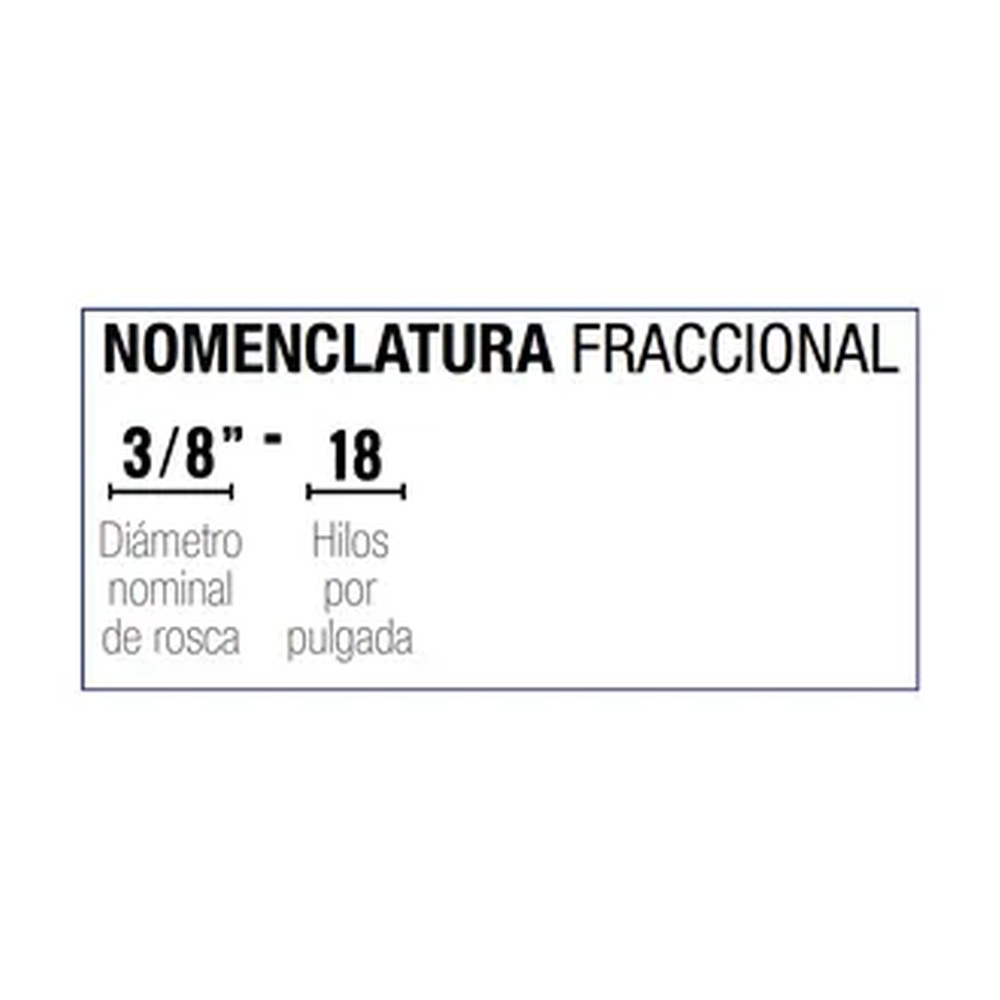 MACHUELO NPT 3/8"-18  AAC - Imagen 4