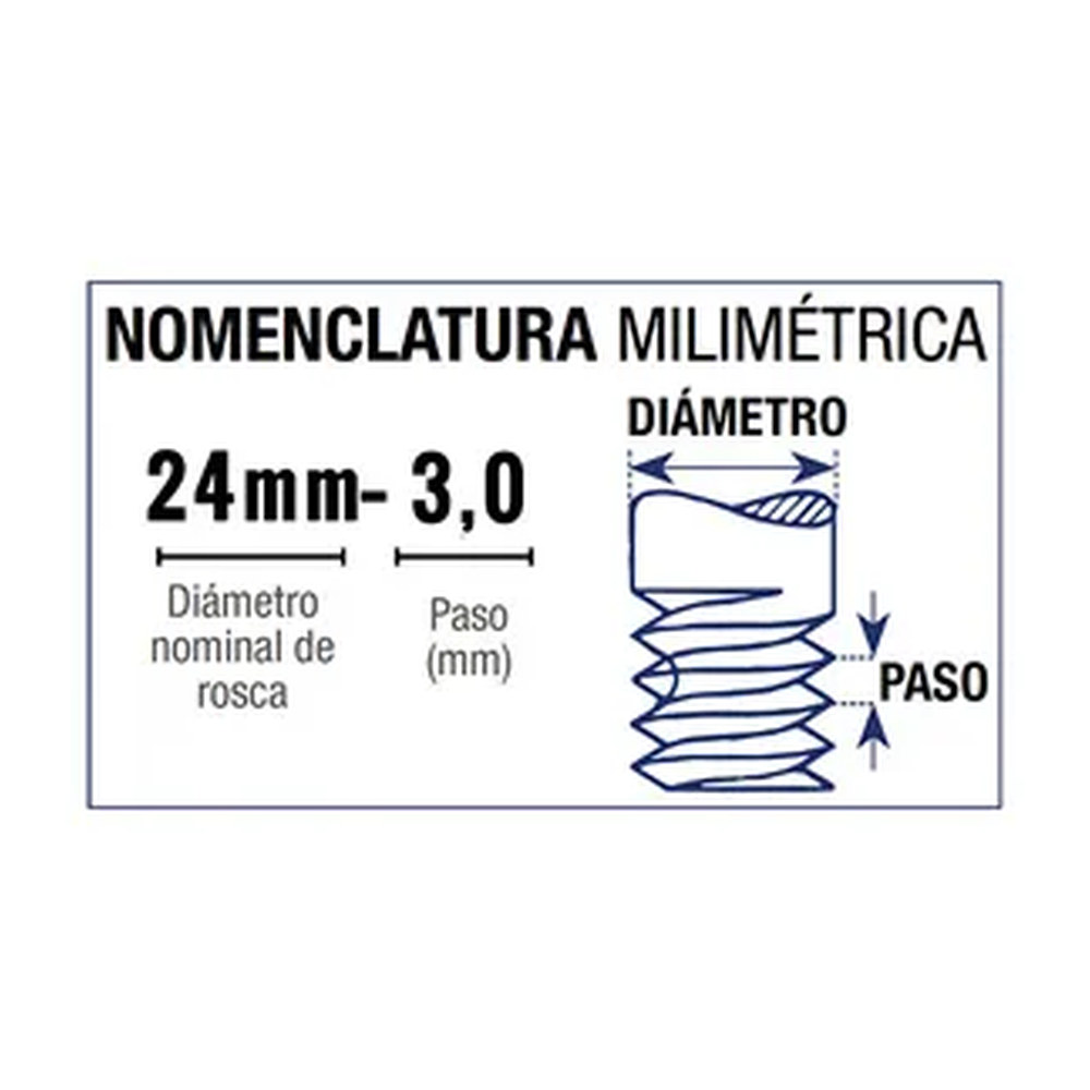 MACHUELO SEMICONICO AAC 24mm - 3.0 - Imagen 4