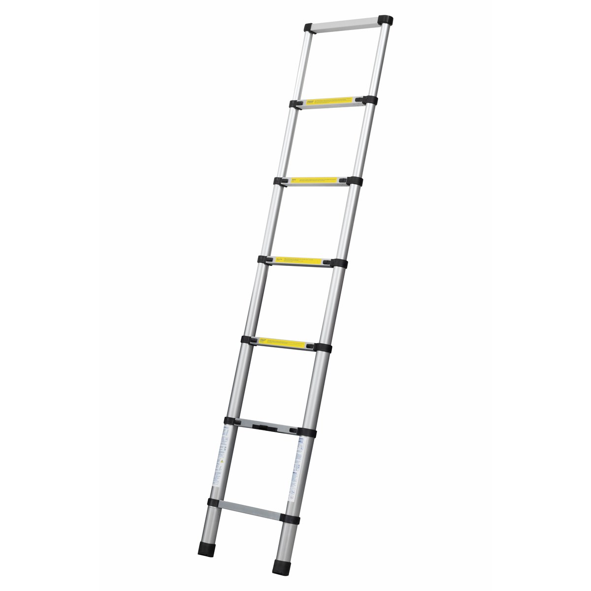 Escalera telescopica de aluminio con 7 peldaños Surtek - Imagen 2