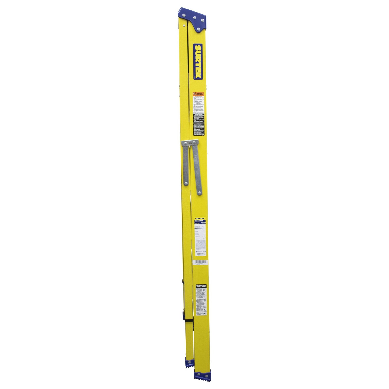 Escalera de tijera tipo II de fibra de vidrio con 5 peldaños Surtek - Imagen 4