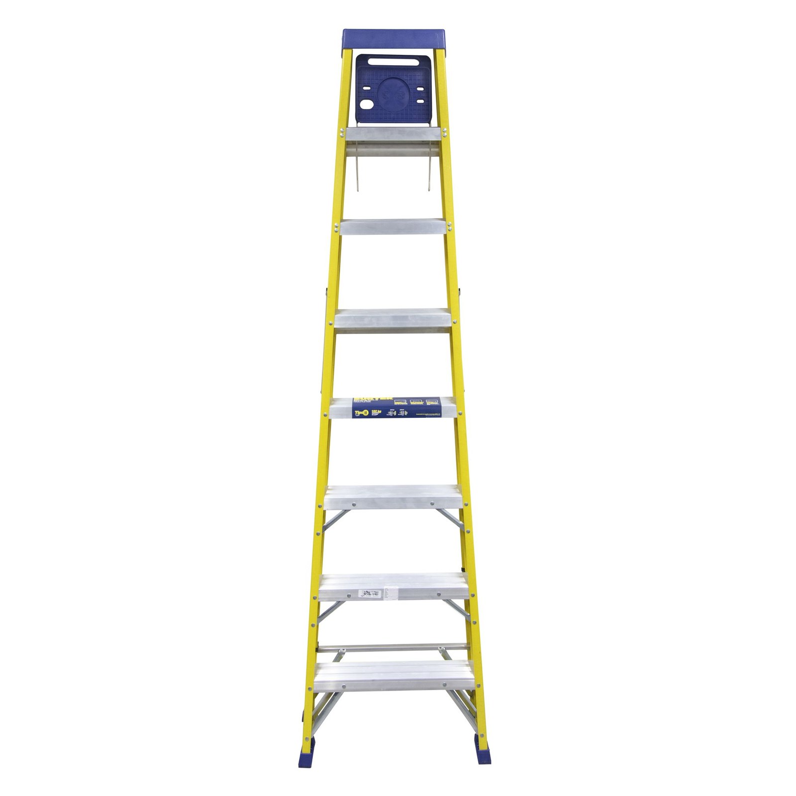 Escalera de tijera tipo II de fibra de vidrio con 7 peldaños Surtek - Imagen 3