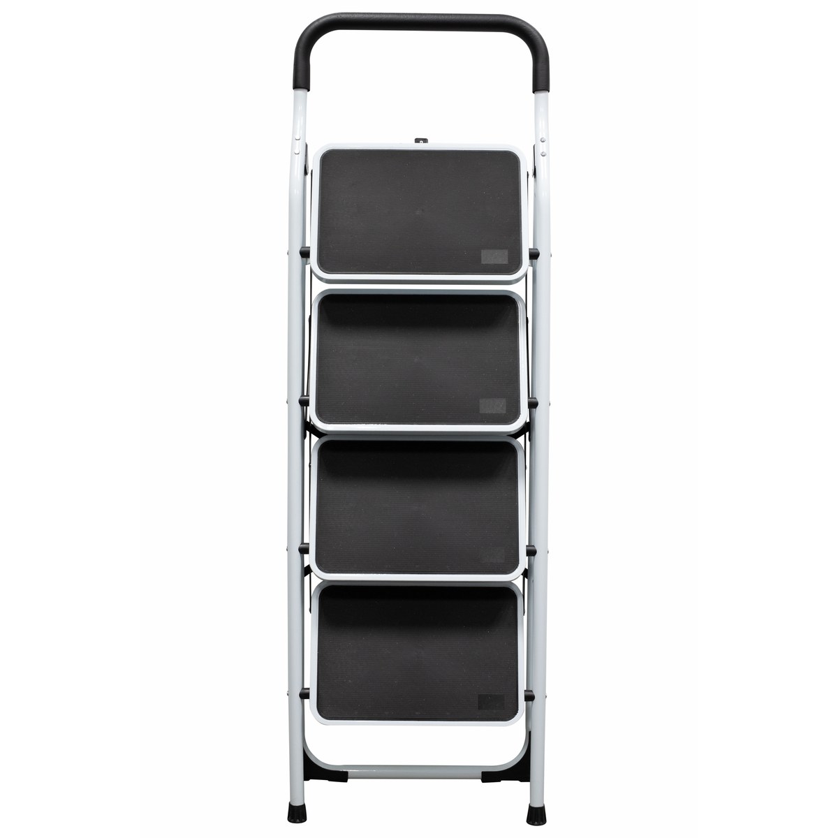 Escalera plegables tipo taburete de acero con 4 peldaños Surtek - Imagen 4