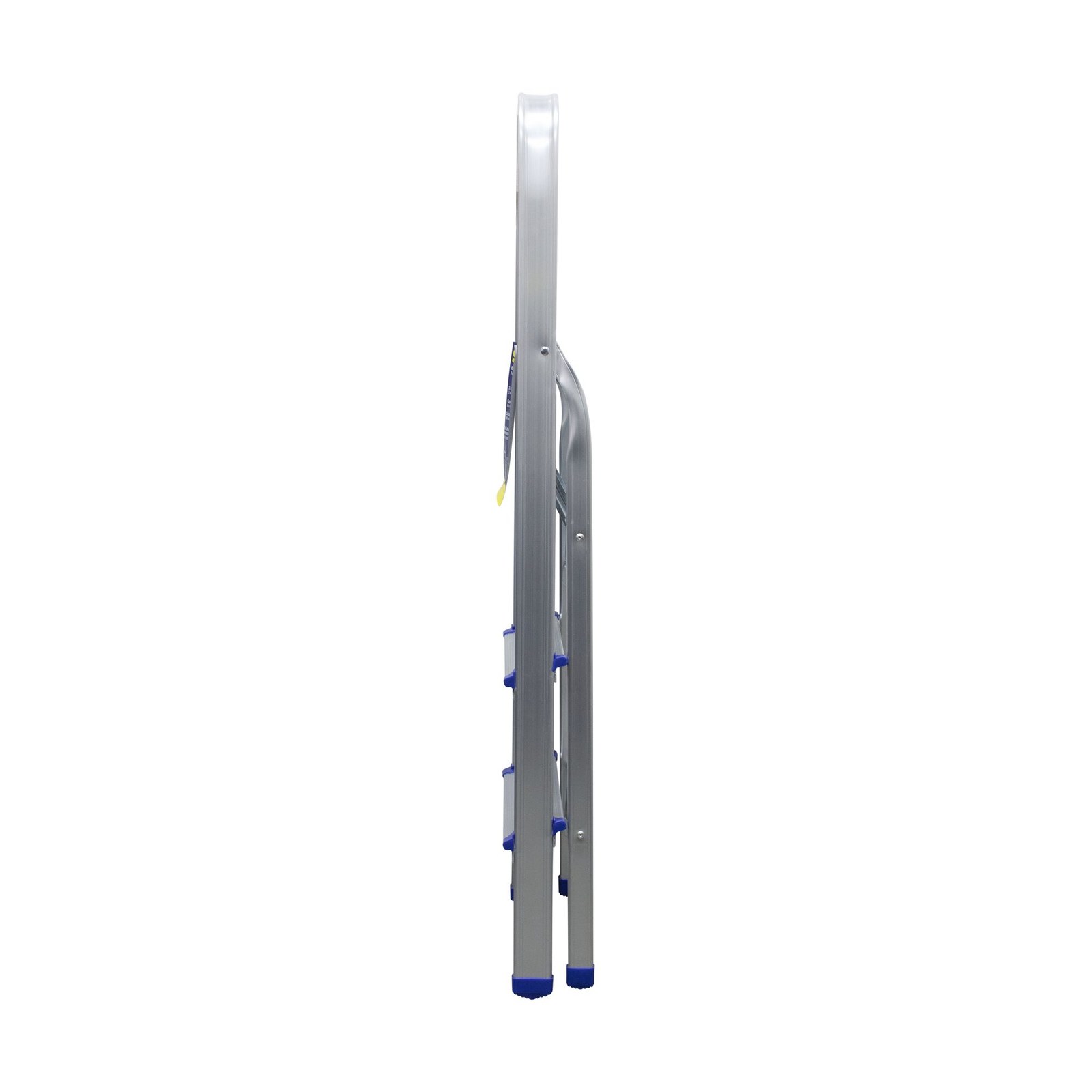 Escalera plegables tipo taburete de aluminio con 3 peldaños Surtek - Imagen 3