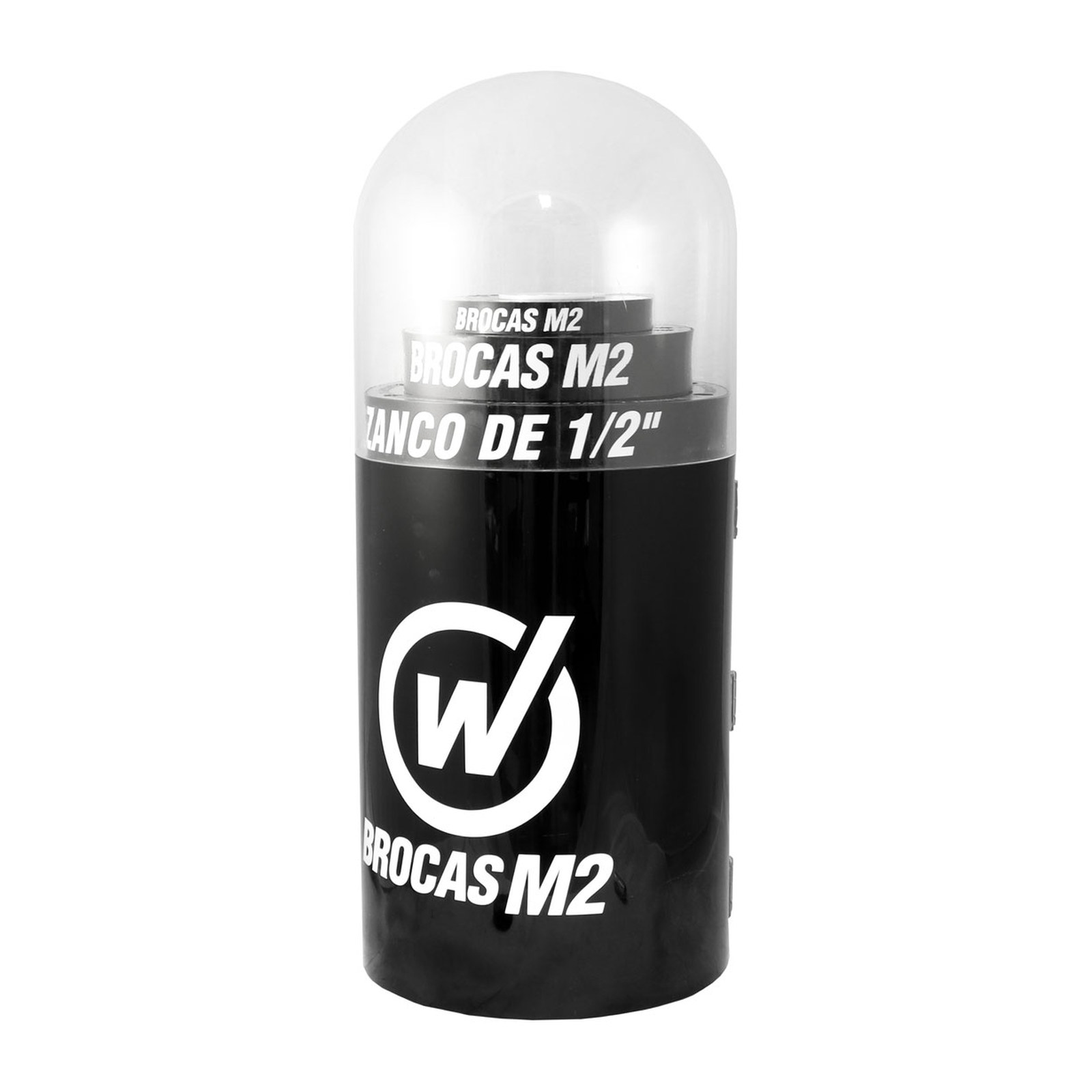 Exhibidor de Brocas Weston Ø25 x 60 cm Acrílico con Cerradura (Sin Producto)
