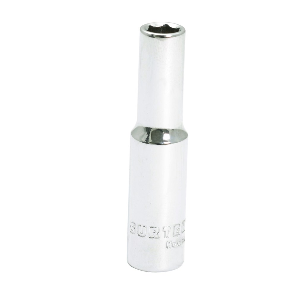 Dado largo cuadro de 1/4", 6 puntas, métrico, 7 mm Surtek