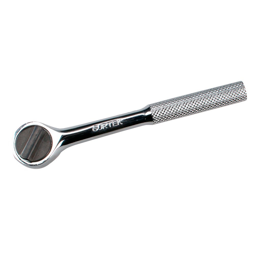 Matraca reversible cabeza redonda, para dado cuadro de  1/4" Surtek
