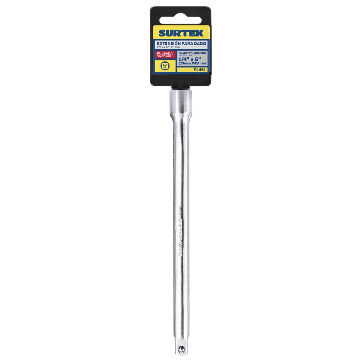 Extensión para dado cuadro de 1/4", 6" Surtek - Imagen 2